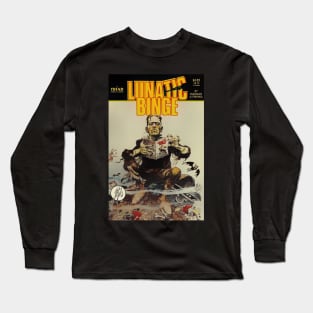 Frankie reading comic Long Sleeve T-Shirt